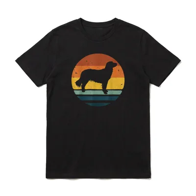 Kooikerhondje Vintages Retro T-Shirt – Klassisches T-Shirt in Schwarz