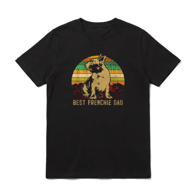 French Bulldog Best Frenchie T-Shirt – Klassisches T-Shirt in Schwarz