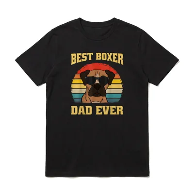 Deutscher Boxer Hund Welpe T-Shirt – Klassisches T-Shirt in Schwarz