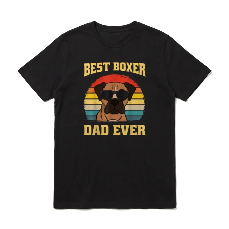 Deutscher Boxer Hund Welpe T-Shirt – Klassisches T-Shirt in Schwarz