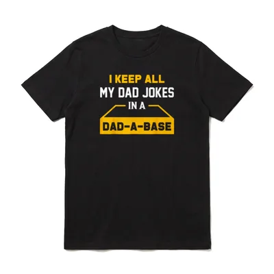 I Keep All My Dad T-Shirt – Klassisches T-Shirt in Schwarz