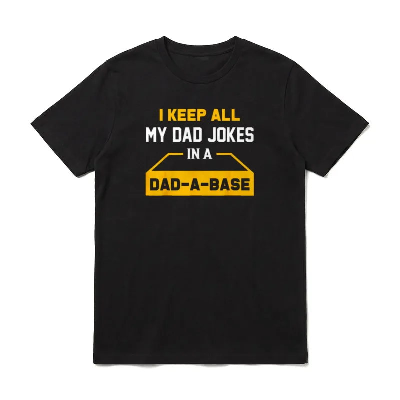 I Keep All My Dad T-Shirt – Klassisches T-Shirt in Schwarz