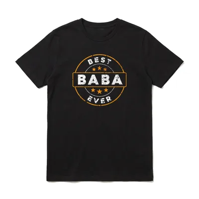 Best Baba Ever Türkischer T-Shirt – Klassisches T-Shirt in Schwarz