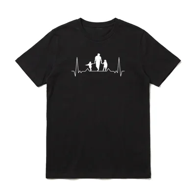 Vatertagsgeschenk T-Shirt Vater und Tochter – Klassisches T-Shirt in Schwarz