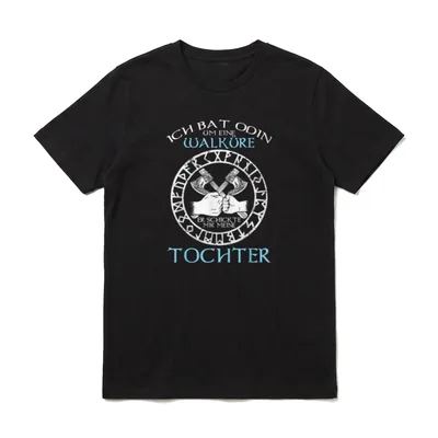 Wikinger Ich Bat Odin T-Shirt – Klassisches T-Shirt in Schwarz