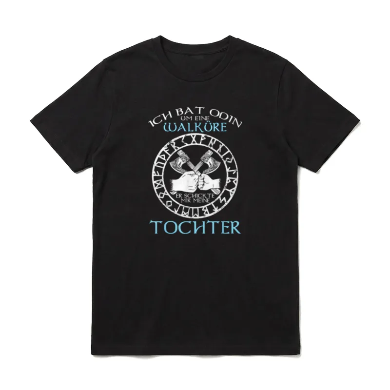 Wikinger Ich Bat Odin T-Shirt – Klassisches T-Shirt in Schwarz