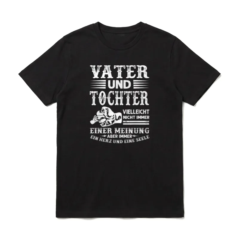 Vater Und Tochter Dad T-Shirt – Klassisches T-Shirt in Schwarz