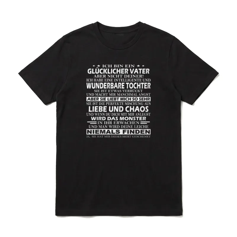 Bester Vater Und Tochter T-Shirt – Klassisches T-Shirt in Schwarz