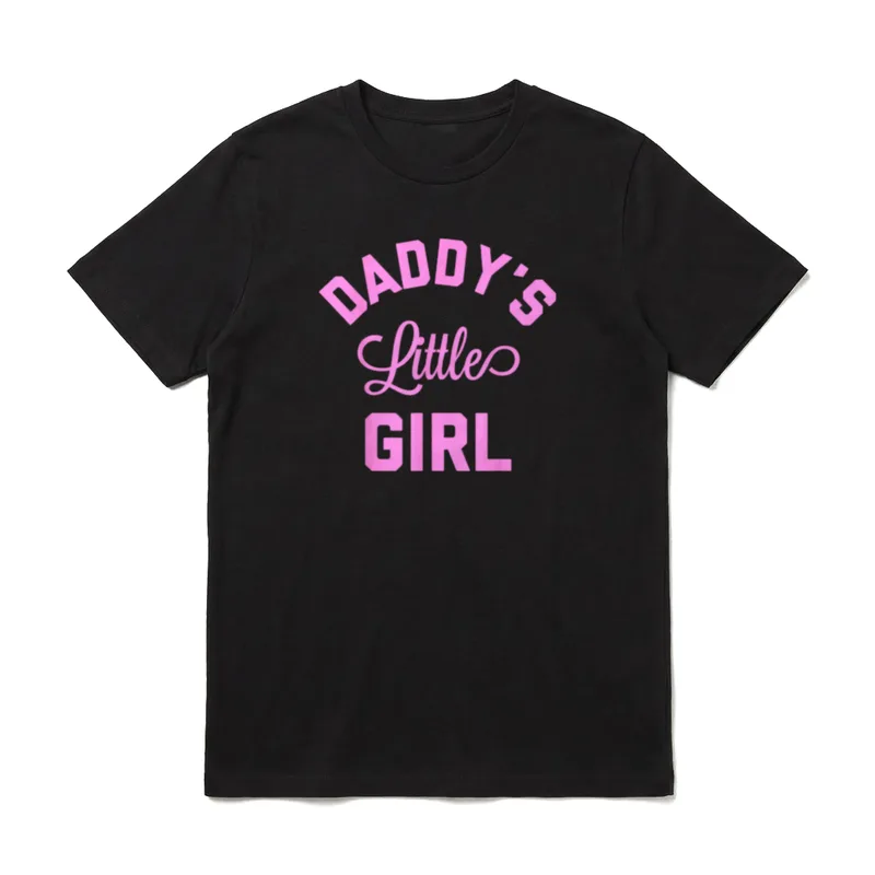 Daddys Little Girl Daddy's T-Shirt – Klassisches T-Shirt in Schwarz