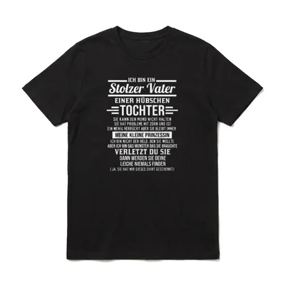 Ich Bin Ein Stolzer T-Shirt – Klassisches T-Shirt in Schwarz