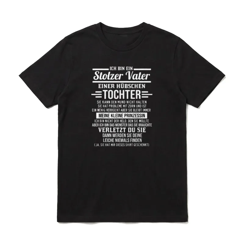 Ich Bin Ein Stolzer T-Shirt – Klassisches T-Shirt in Schwarz