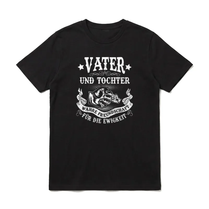 Vater Und Tochter Partnerlook Vater Vatertag T-Shirt – Klassisches T-Shirt in Schwarz