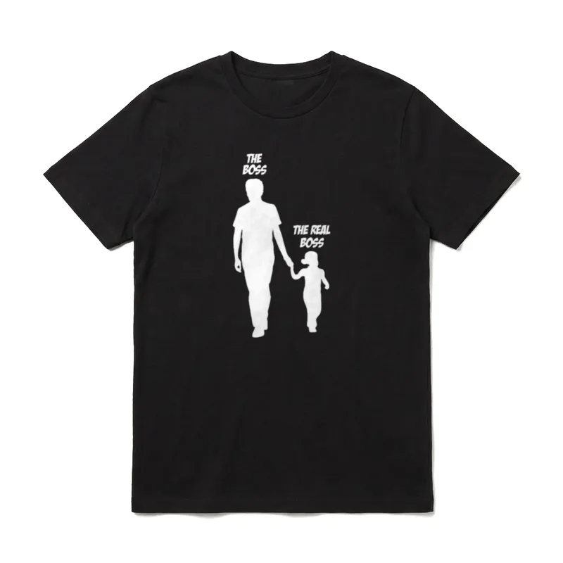 Vater und Tochter Papa T-Shirt – Klassisches T-Shirt in Schwarz
