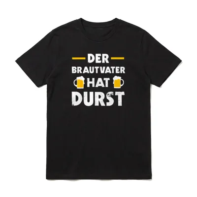 Brautvater Braut Vater Hochzeit T-Shirt – Klassisches T-Shirt in Schwarz