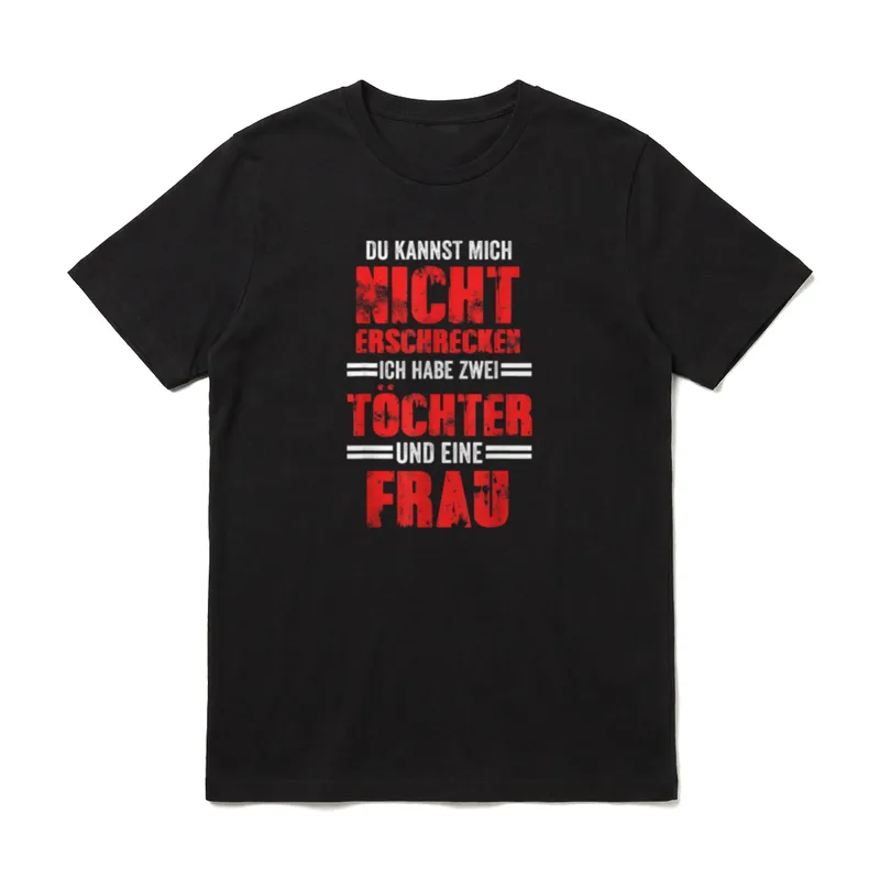 Papa Vater Tochter Ehefrau T-Shirt – Klassisches T-Shirt in Schwarz