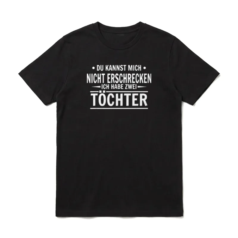 Vater Du kannst mich T-Shirt – Klassisches T-Shirt in Schwarz