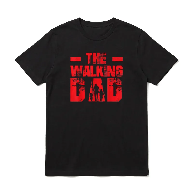 Walking Dad Sohn Tochter T-Shirt – Klassisches T-Shirt in Schwarz