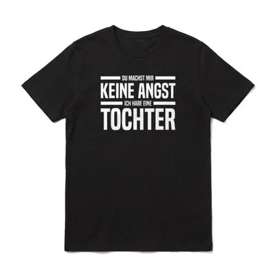 Du machst mir keine T-Shirt – Klassisches T-Shirt in Schwarz
