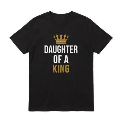 Vater Tochter Partnerlook Daughter T-Shirt – Klassisches T-Shirt in Schwarz
