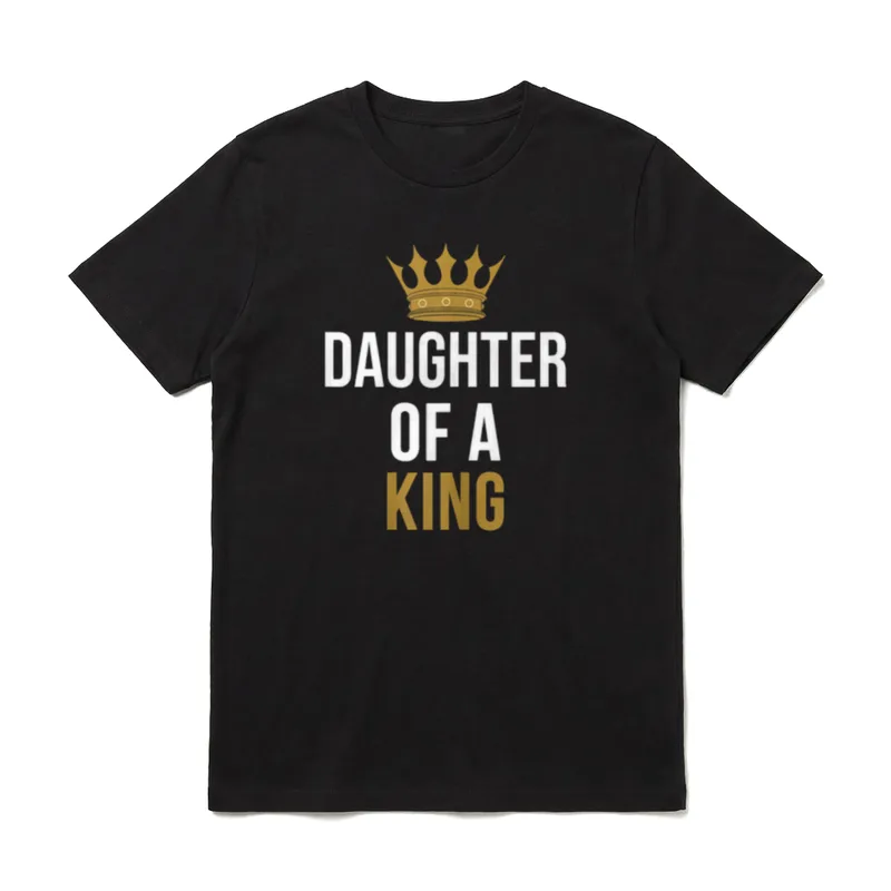 Vater Tochter Partnerlook Daughter T-Shirt – Klassisches T-Shirt in Schwarz