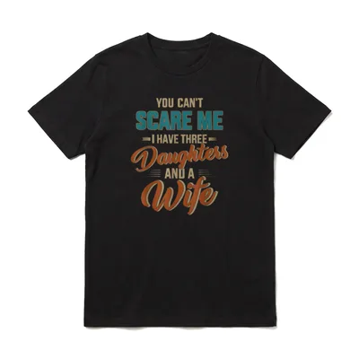 Kannst nicht erschrecken drei T-Shirt – Klassisches T-Shirt in Schwarz