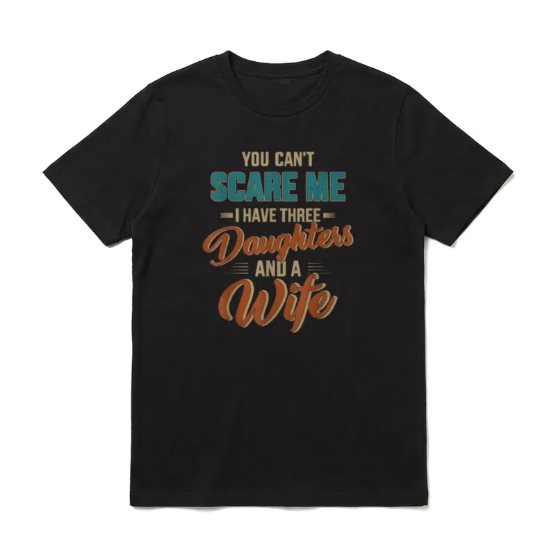 Kannst nicht erschrecken drei T-Shirt – Klassisches T-Shirt in Schwarz