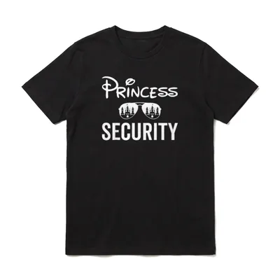 Princess Security Team Familiengeburtstagsausflug T-Shirt – Klassisches T-Shirt in Schwarz