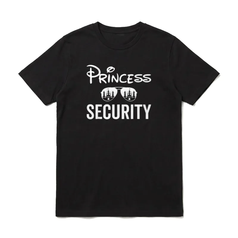 Princess Security Team Familiengeburtstagsausflug T-Shirt – Klassisches T-Shirt in Schwarz