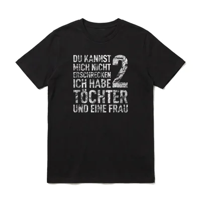 Vatertag Papa Dad Männertag Ich T-Shirt – Klassisches T-Shirt in Schwarz