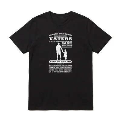 Lustig Ich bin eine stolze T-Shirt – Klassisches T-Shirt in Schwarz