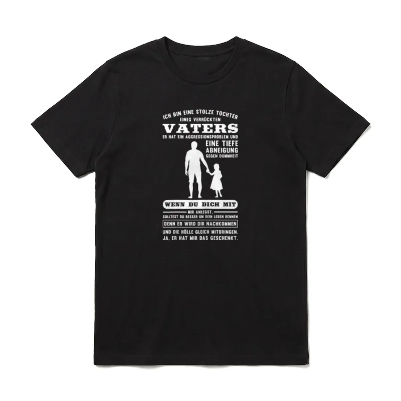 Lustig Ich bin eine stolze T-Shirt – Klassisches T-Shirt in Schwarz