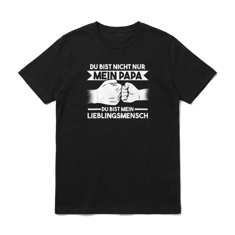 Vater Tochter Sohn Papa T-Shirt – Klassisches T-Shirt in Schwarz