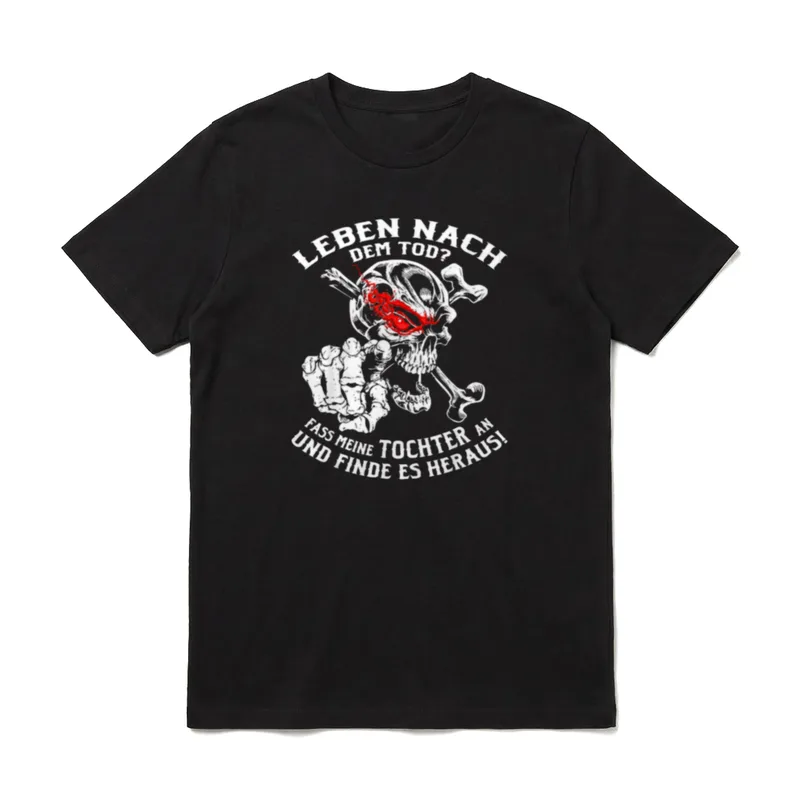 Vatertag Outfit Leben nach T-Shirt – Klassisches T-Shirt in Schwarz