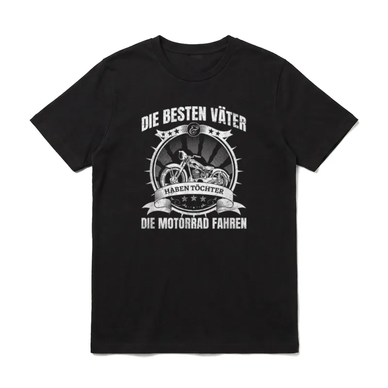 Die besten Väter haben T-Shirt – Klassisches T-Shirt in Schwarz