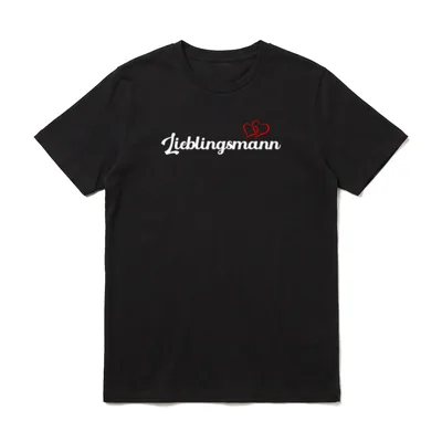 Lieblingsmann Papatag Tochter Mann T-Shirt – Klassisches T-Shirt in Schwarz