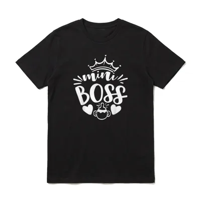 Familie Mama Papa Tochter T-Shirt – Klassisches T-Shirt in Schwarz