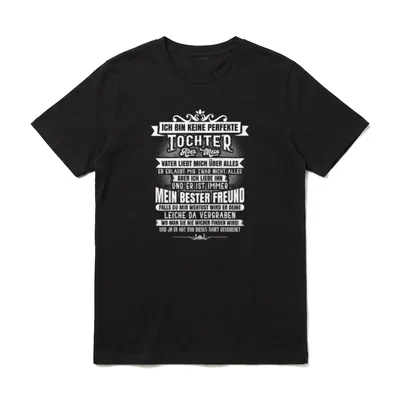 Lustiges von Vater T-Shirt – Klassisches T-Shirt in Schwarz