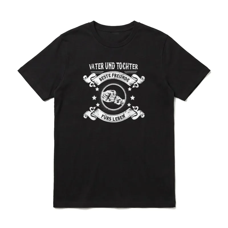 Vater Und Tochter Dad Partnerlook T-Shirt – Klassisches T-Shirt in Schwarz