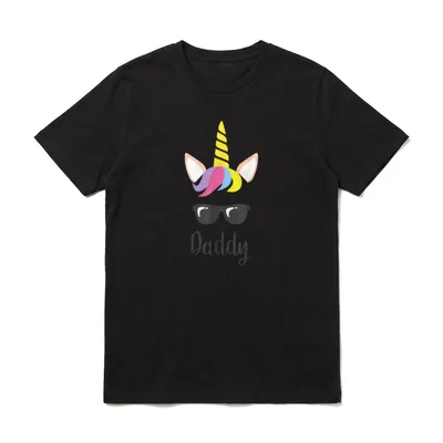 Vater Tochter Partnerlook Daddy Papa & Tochter T-Shirt – Klassisches T-Shirt in Schwarz