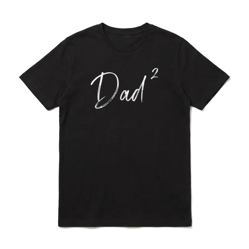 Zwillinge Papa Vater hoch T-Shirt – Klassisches T-Shirt in Schwarz