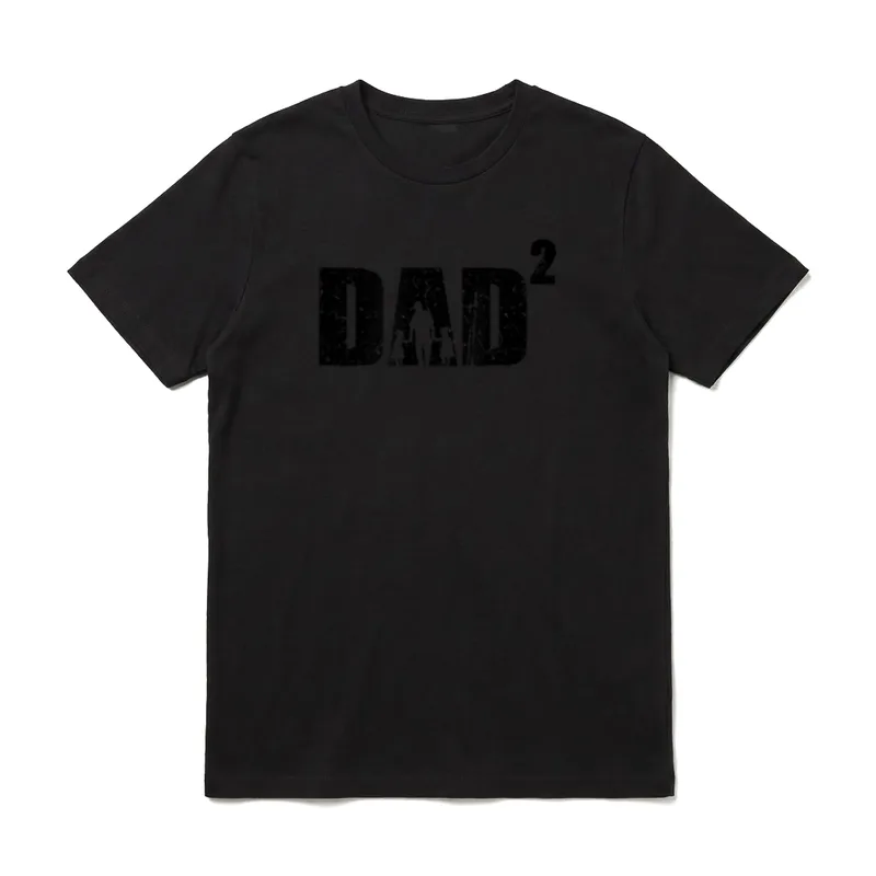 Dad hoch 2 zweifacher T-Shirt – Klassisches T-Shirt in Schwarz