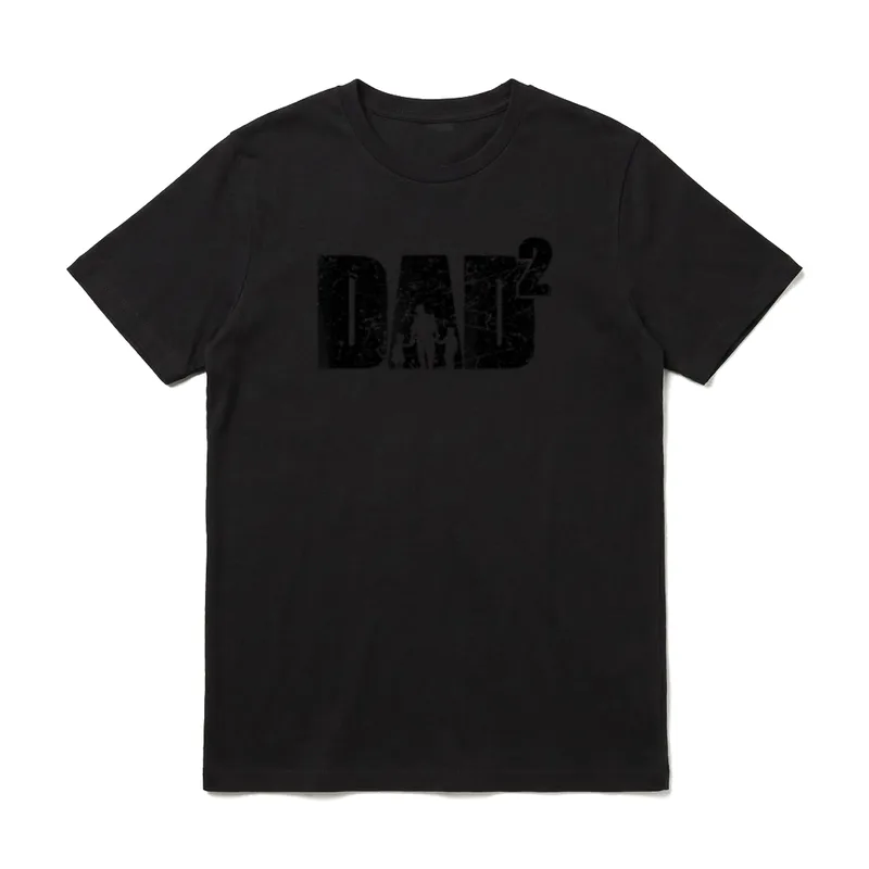 Vater werden. zweifacher Papa. T-Shirt – Klassisches T-Shirt in Schwarz