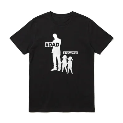 Zwillinge Zwillingspapa Vater Papa T-Shirt – Klassisches T-Shirt in Schwarz