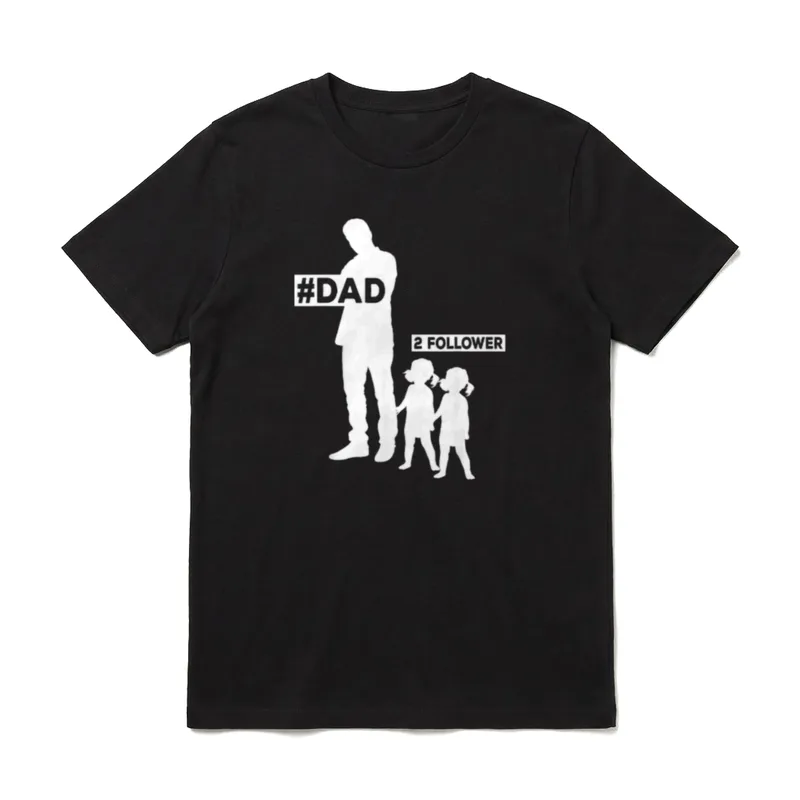 Zwillinge Zwillingspapa Vater Papa T-Shirt – Klassisches T-Shirt in Schwarz