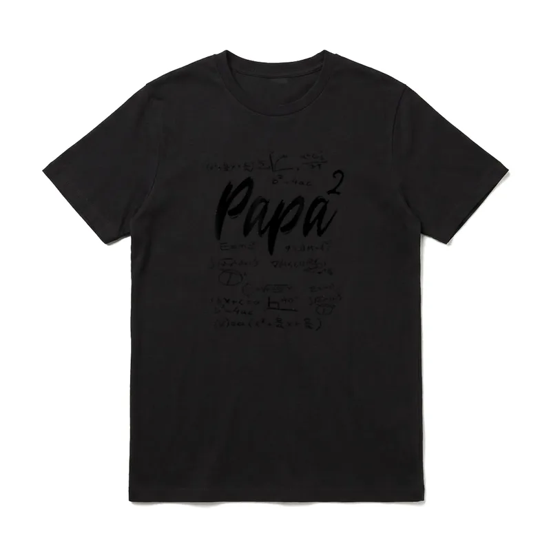 werdender Vater zweifacher Papa T-Shirt – Klassisches T-Shirt in Schwarz