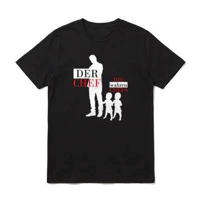 Zwillinge Vater Junge Jungs T-Shirt – Klassisches T-Shirt in Schwarz
