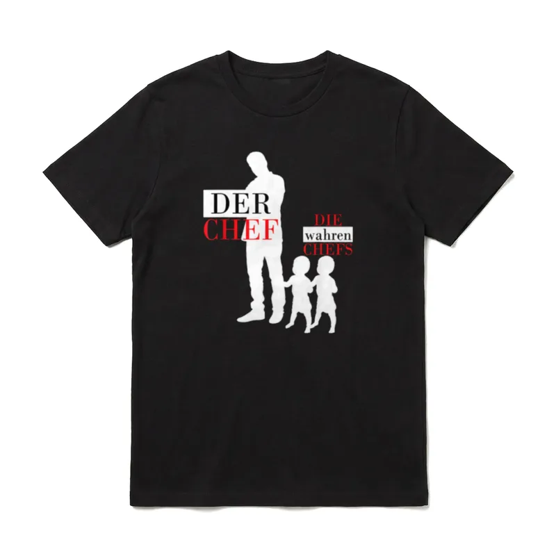 Zwillinge Vater Junge Jungs T-Shirt – Klassisches T-Shirt in Schwarz