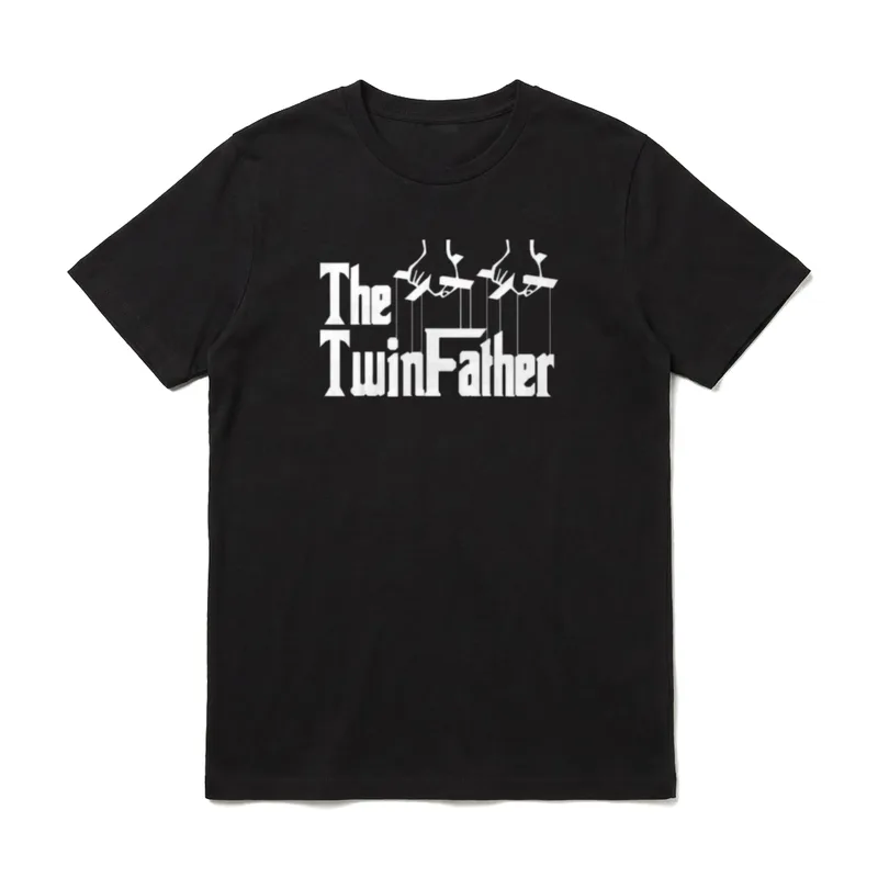 Der Zwillingsvater Lustiger Vater T-Shirt – Klassisches T-Shirt in Schwarz