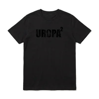 Uropa hoch 2 zweifacher T-Shirt – Klassisches T-Shirt in Schwarz