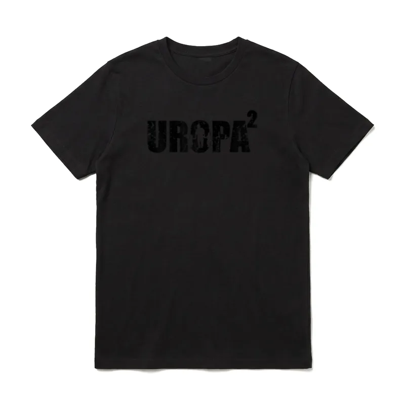 Uropa hoch 2 zweifacher T-Shirt – Klassisches T-Shirt in Schwarz